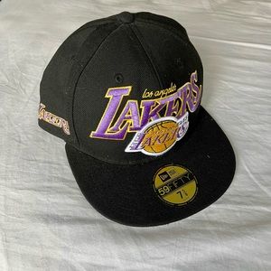 LA Lakers Fitted Hat- 7 5/8